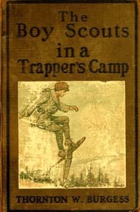 The Boy Scouts in A Trapper's Camp book cover