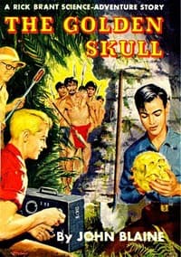 The Golden Skull: A Rick Brant Science-Adventure Story book cover