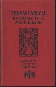 Thomas Carlyle book cover