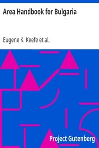 Area Handbook for Bulgaria
