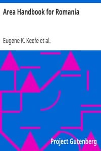 Area Handbook for Romania book cover