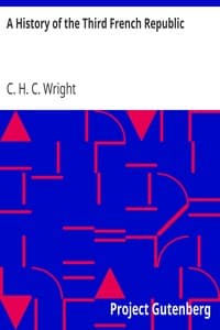A History of the Third French Republic book cover