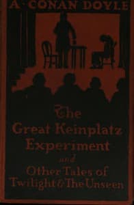 The Great Keinplatz Experiment and Other Tales of Twilight and the Unseen book cover