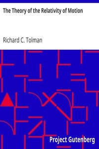 The Theory of the Relativity of Motion