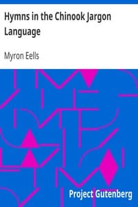 Hymns in the Chinook Jargon Language book cover