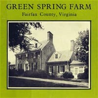 Green Spring Farm, Fairfax County, Virginia book cover