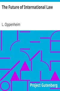 The Future of International Law book cover
