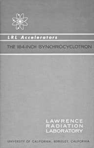 LRL Accelerators, The 184-Inch Synchrocyclotron book cover