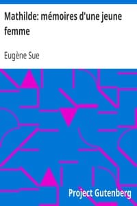 Mathilde: mémoires d'une jeune femme book cover