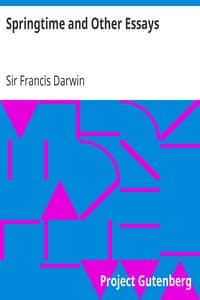 Springtime and Other Essays book cover