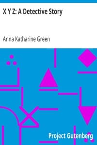 X Y Z: A Detective Story book cover