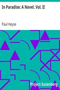 In Paradise: A Novel. Vol. II book cover