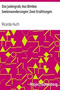 Das Judengrab; Aus Bimbos Seelenwanderungen: Zwei Erzählungen book cover