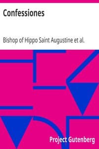 Confessiones book cover