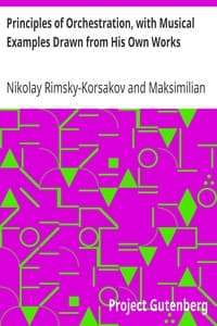Principles of Orchestration, with Musical Examples Drawn from His Own Works book cover