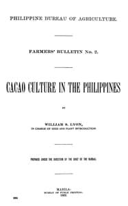 Cacao Culture in the Philippines