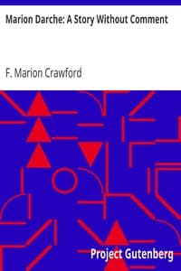Marion Darche: A Story Without Comment book cover