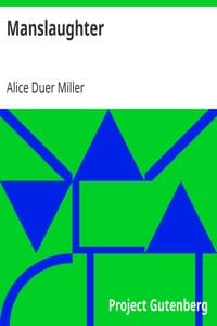 Manslaughter book cover