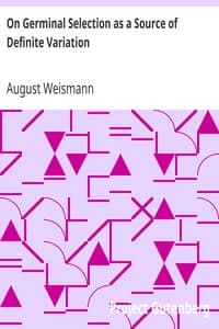 On Germinal Selection as a Source of Definite Variation