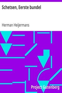 Schetsen, Eerste bundel book cover
