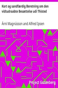 Kort og sandfærdig Beretning om den vidtudraabte Besættelse udi Thisted book cover
