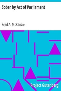 Sober by Act of Parliament book cover