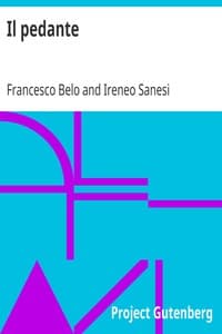 Il pedante
Commedie del Cinquecento