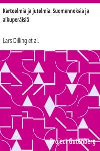 Kertoelmia ja jutelmia: Suomennoksia ja alkuperäisiä book cover