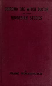 The Witch Doctor and other Rhodesian Studies
