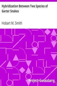 Hybridization Between Two Species of Garter Snakes book cover