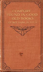 Comfort Found in Good Old Books book cover