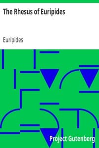 The Rhesus of Euripides