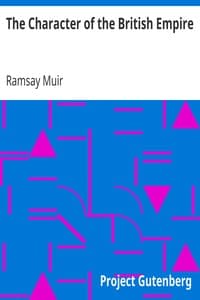 The Character of the British Empire book cover