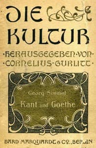 Kant und Goethe