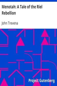 Menotah: A Tale of the Riel Rebellion book cover
