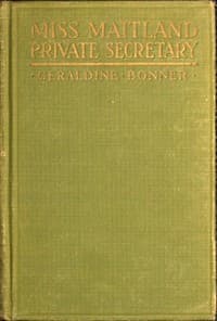 Miss Maitland, Private Secretary book cover