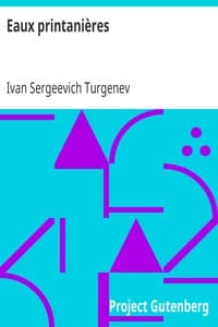Eaux printanières book cover