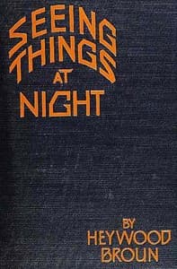 Seeing Things at Night book cover