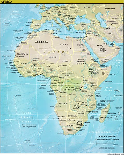 The 2010 CIA World Factbook book cover