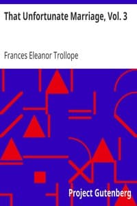 That Unfortunate Marriage, Vol. 3 book cover