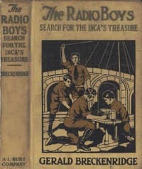 The Radio Boys' Search for the Inca's Treasure book cover