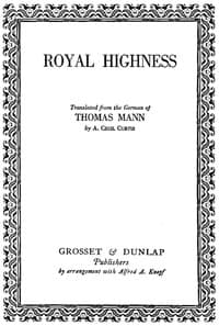 Royal Highness book cover