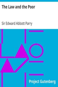 The Law and the Poor book cover