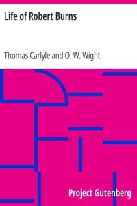 Life of Robert Burns book cover