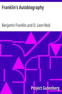 Franklin's Autobiography
(Eclectic English Classics) book cover