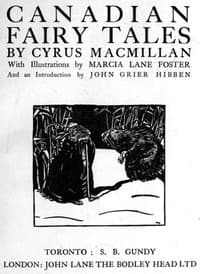 Canadian Fairy Tales book cover