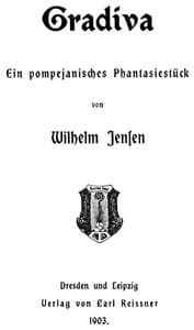 Gradiva: Ein pompejanisches Phantasiestück book cover
