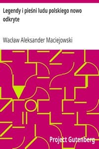 Legendy i pieśni ludu polskiego nowo odkryte book cover