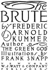 The Brute book cover