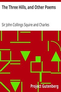 The Three Hills, and Other Poems book cover